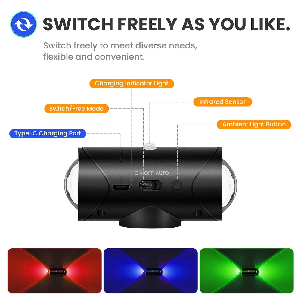 LED Motion Sconce Light
